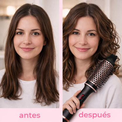 Cepillo rizador de pelo de 1,5 pulgadas